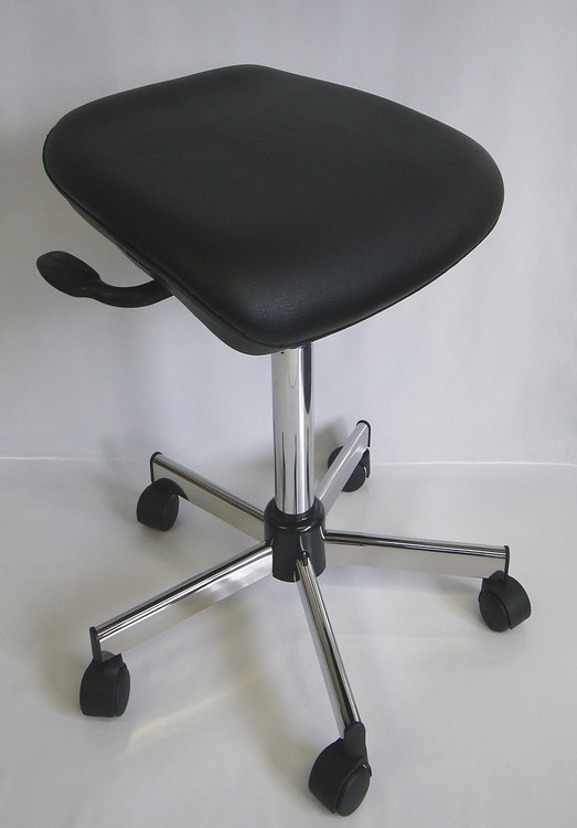 tabouret de laboratoire reglable en inclinaison 29AS