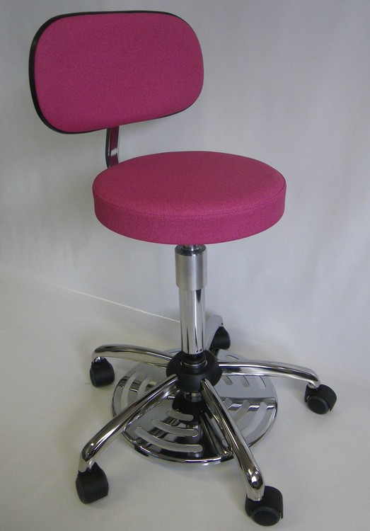 tabouret medical ergonomique avec dossier 19DDI